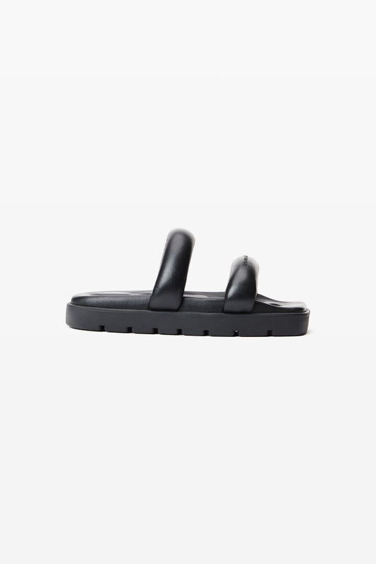 Jay Flatform Sandal in Leather