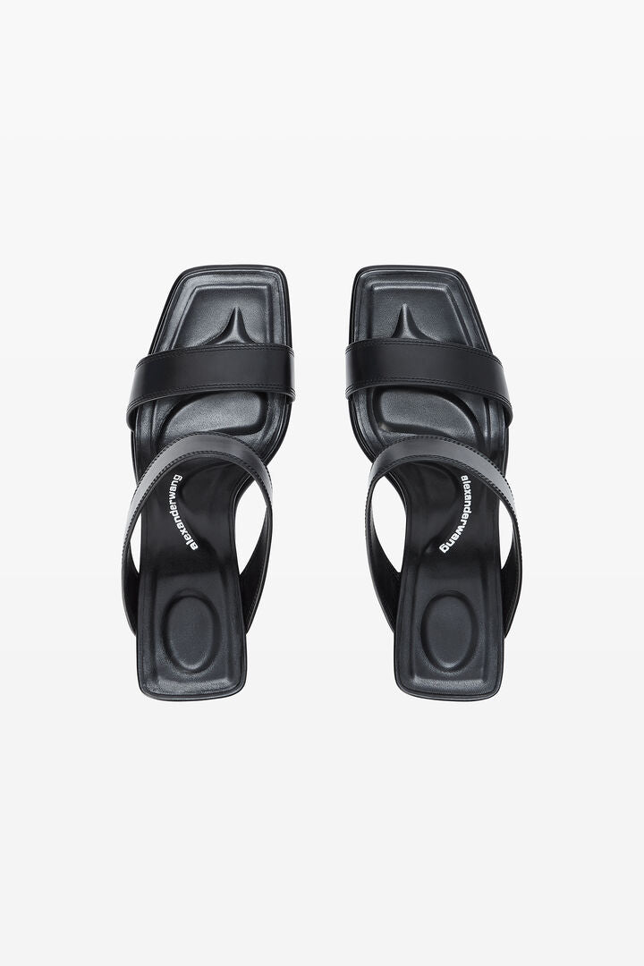 Mila 85mm Sandal in Leather