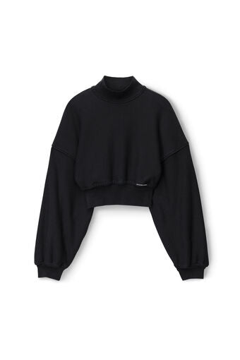 turtleneck sweatshirt in classic terry