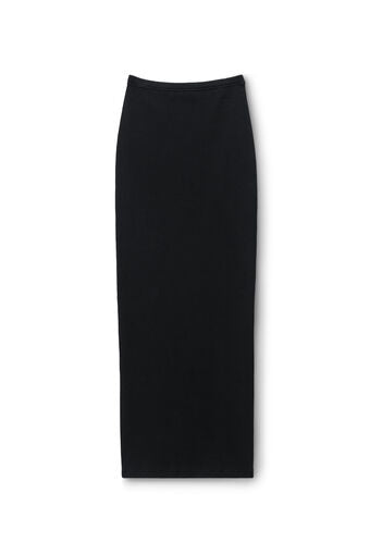 Embossed Logo Maxi Skirt