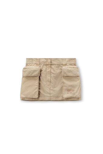 Cargo Mini Skirt with Oversize Pockets