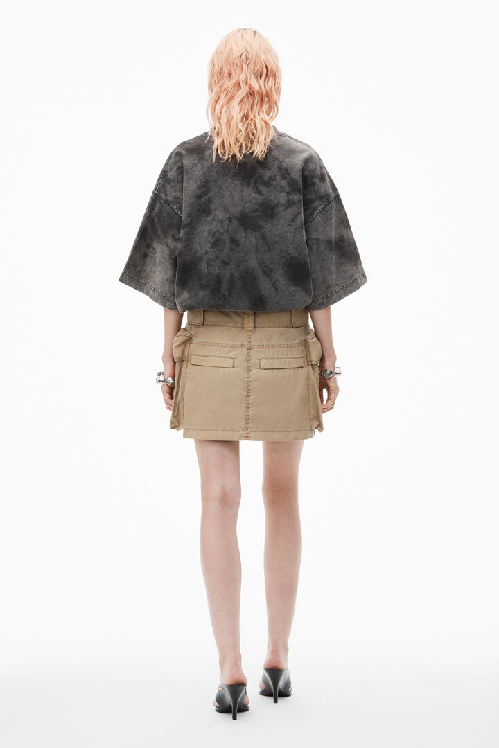 Cargo Mini Skirt with Oversize Pockets