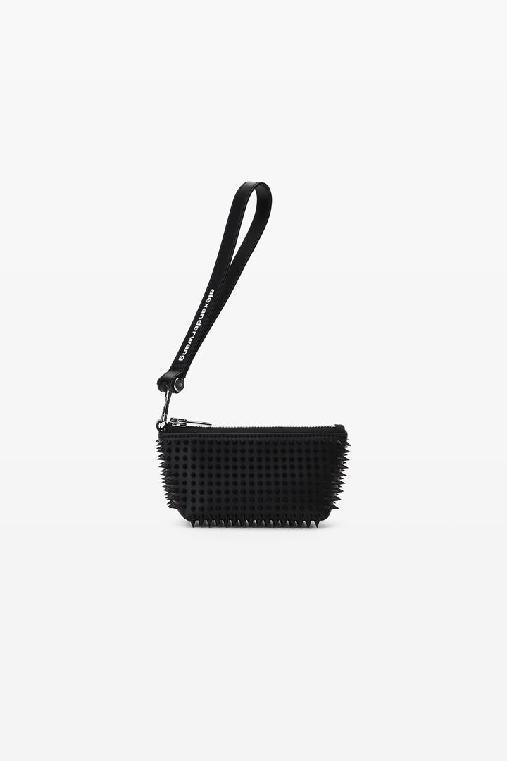 coin purse in rubberized spikes