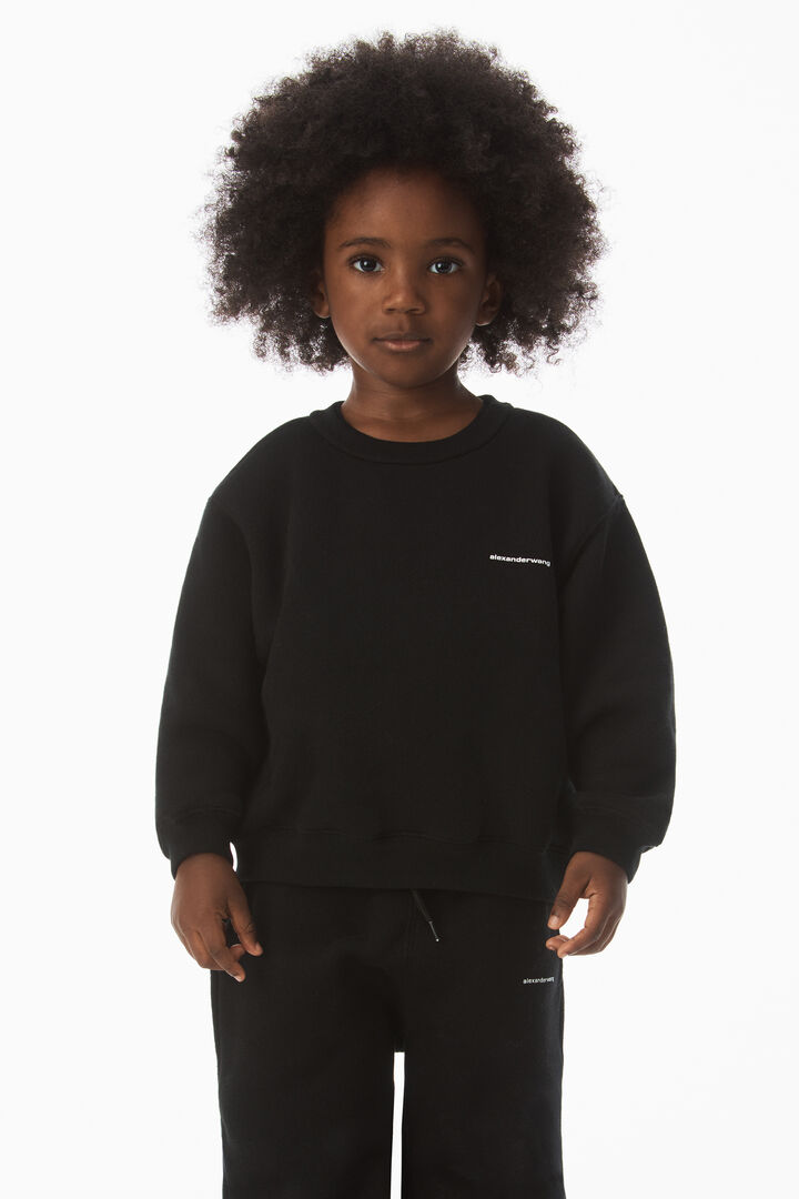 KIDS LOGO SWEATSHIRT IN ESSENTIAL TERRY