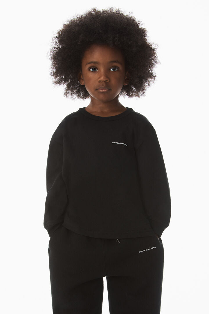 KIDS LOGO SWEATPANT IN ESSENTIAL TERRY