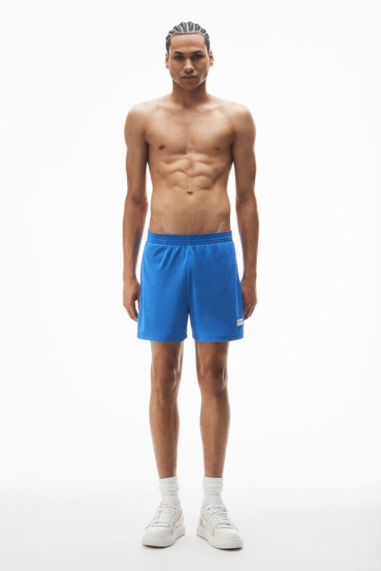 Elastic Shorts in Heavy Cotton Jersey