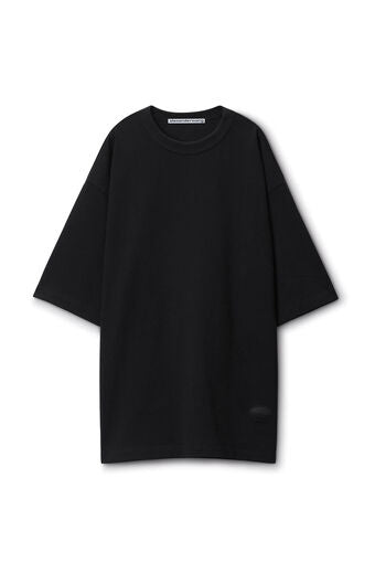 oversize drop-sleeve tee in japanese cotton jersey